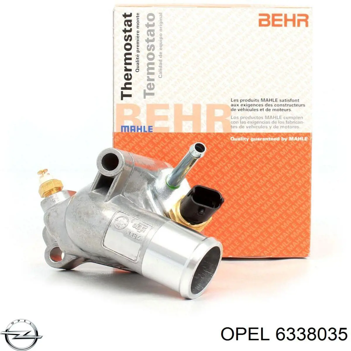 Кожух термостата Opel 6338035 цена, от 29.31 USD