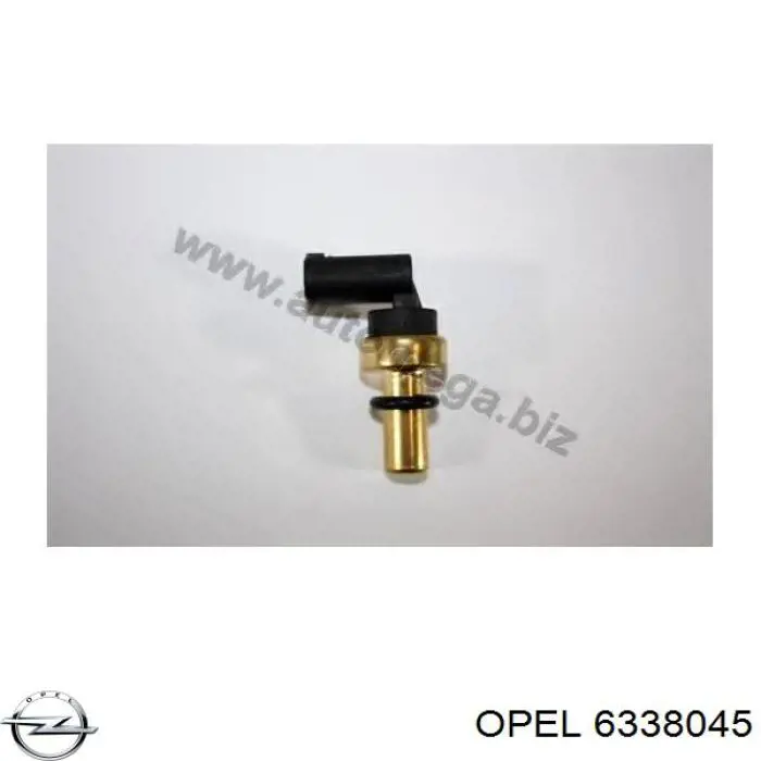 6338045 Opel датчик температуры охлаждающей жидкости
