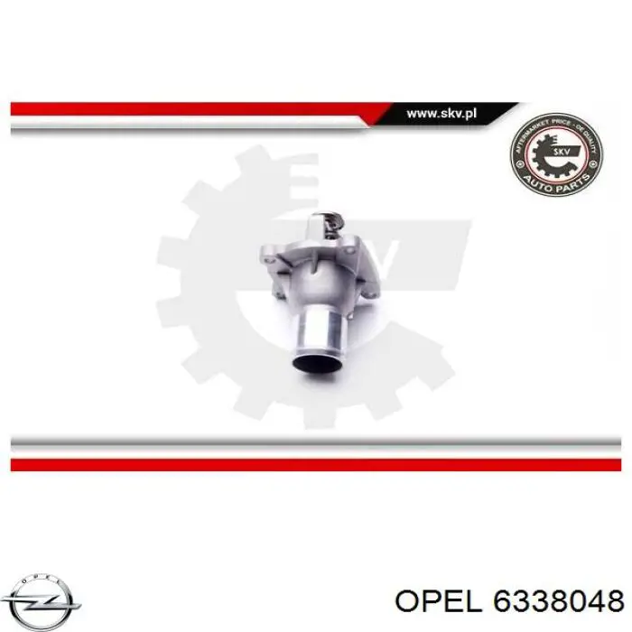 Кожух термостата Opel 6338048 цена, от 55.16 USD