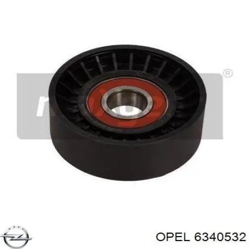Натяжная планка поликлинового ремня Opel 6340532