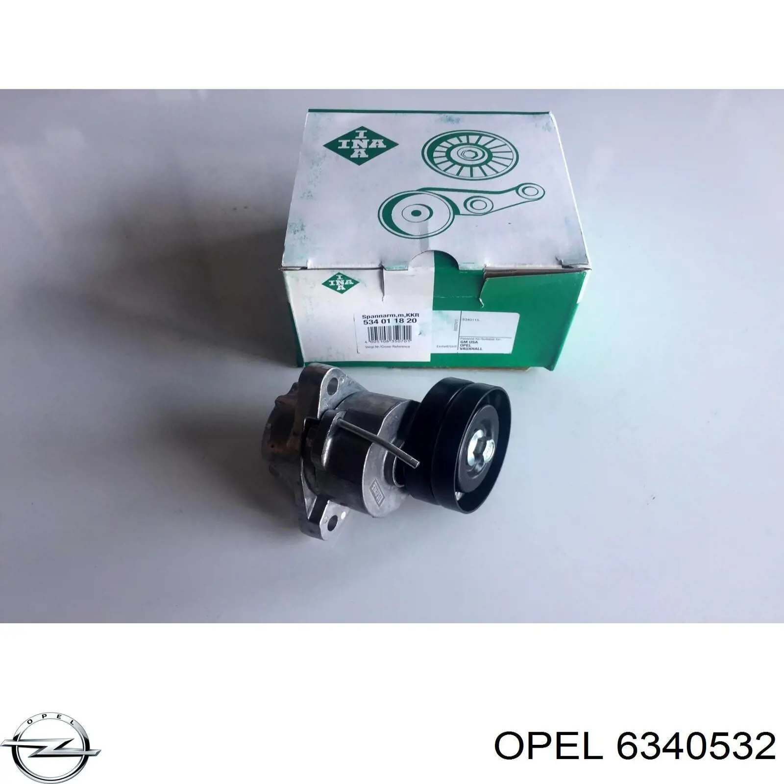 Роликовий модуль натяжителя ремня Opel 6340532 цена, от 34.33 USD