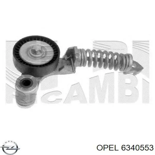 Роликовий модуль натяжителя ремня Opel 6340553 цена, от 58.65 USD