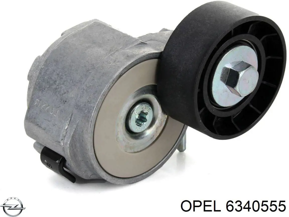 6340555 Opel Ролик приводного ремня, паразитный