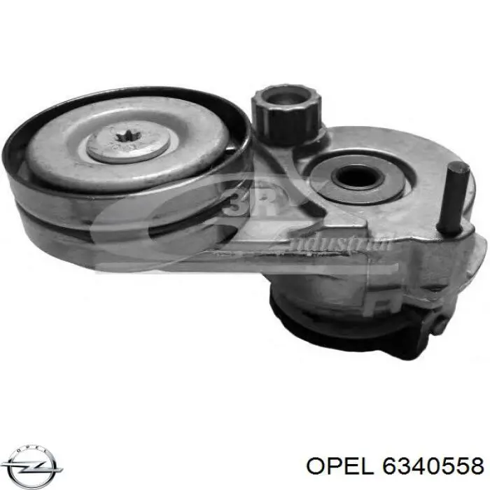 6340558 Opel натяжитель приводного ремня