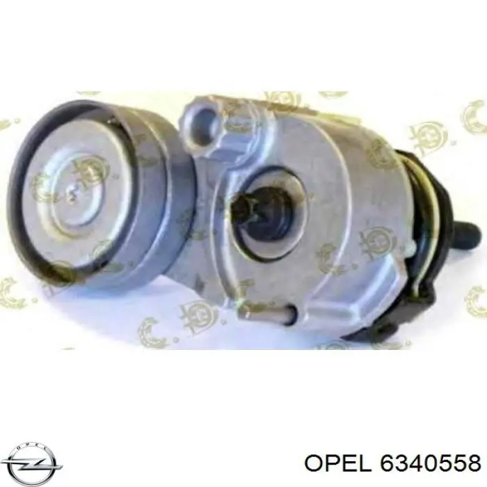Роликовий модуль натяжителя ремня Opel 6340558 цена, от 45.52 USD