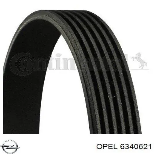 Купить 6340621 Opel Ремень генератора