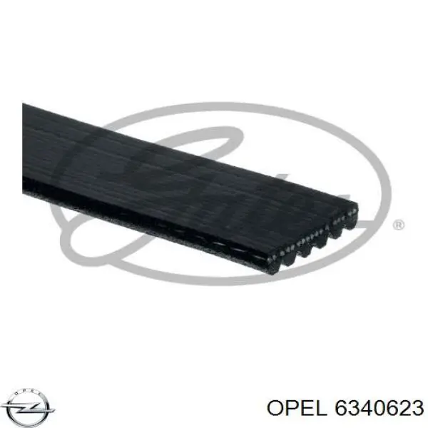 Ремень кондиционера Opel 6340623