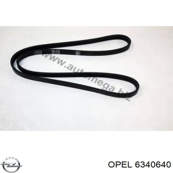 Ремень агрегатов приводной Opel 6340640