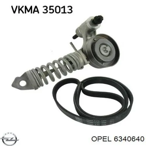 Купить 6340640 Opel Ремень генератора