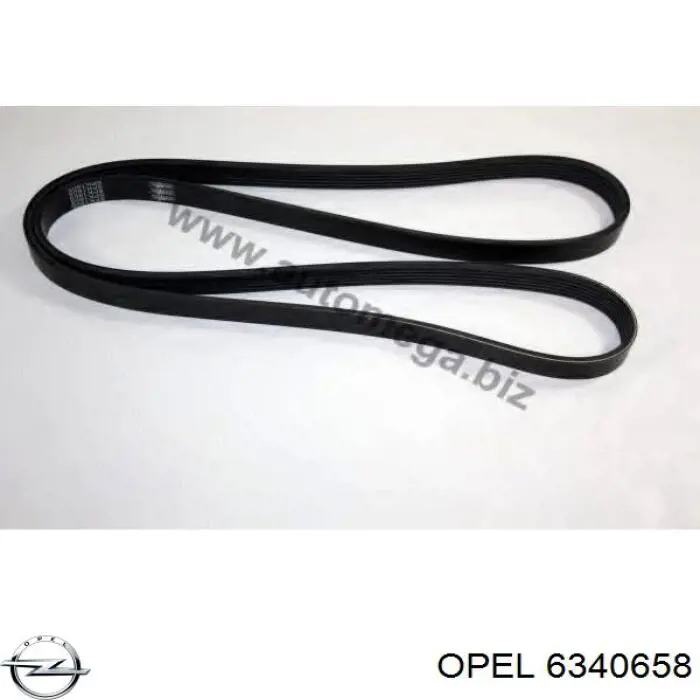 Клиновый ремень Opel 6340658 цена, от 13.90 USD