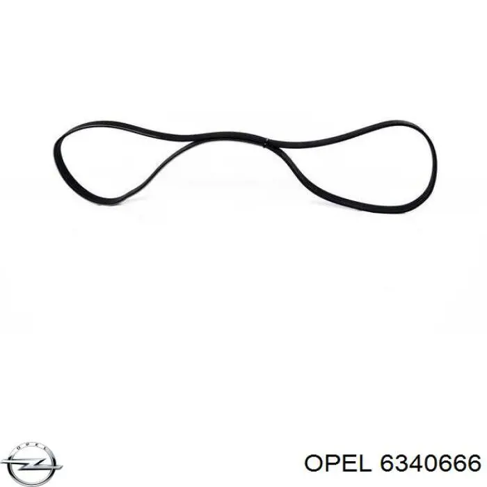 Купить 6340666 Opel Ремень генератора
