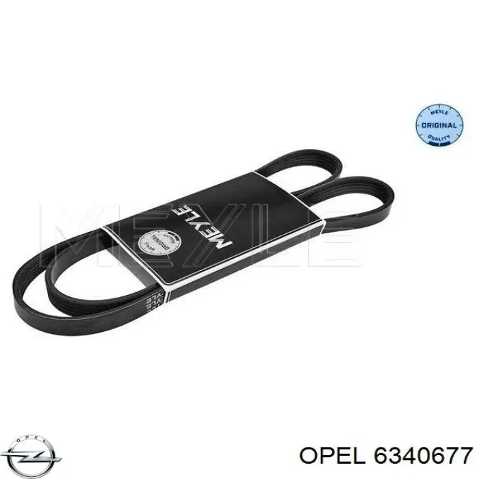 Клиновый ремень Opel 6340677 цена, от 13.89 USD