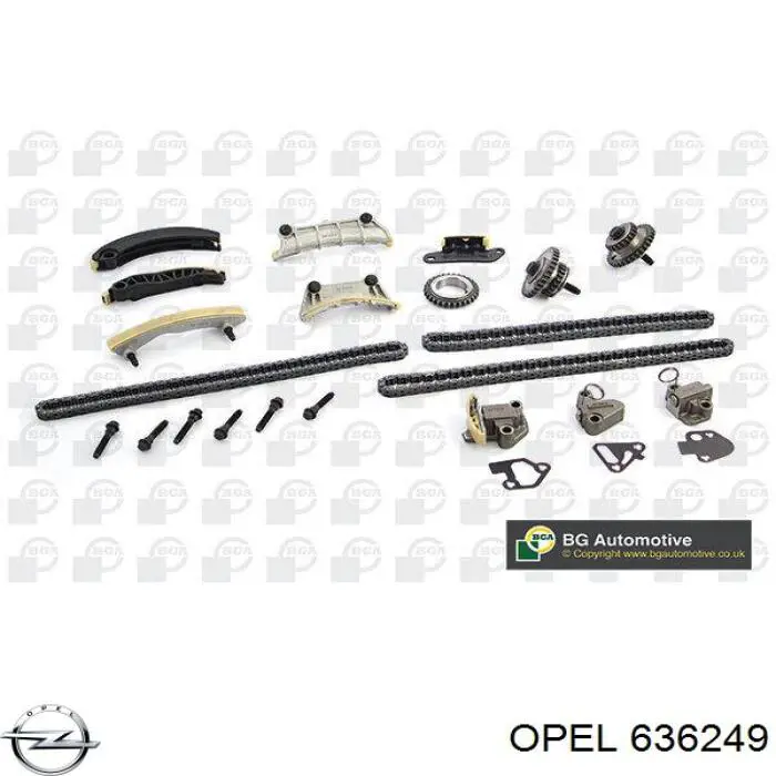 636249 Opel цепь грм