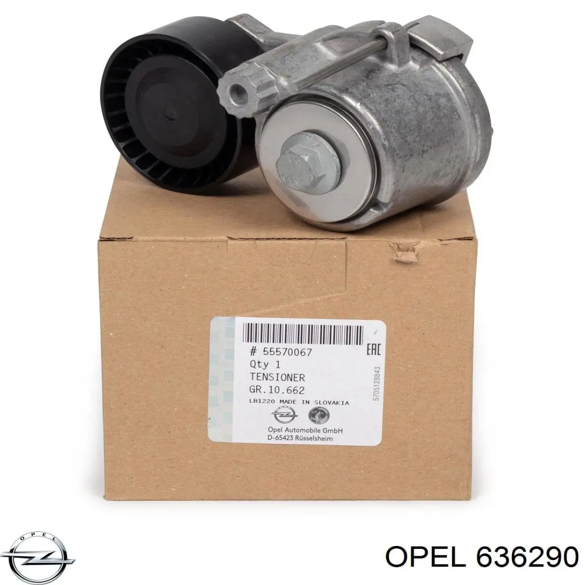 Купить 636290 Opel Паразитный ролик