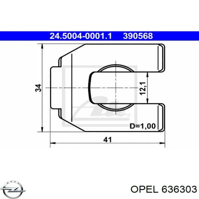 636303 Opel 