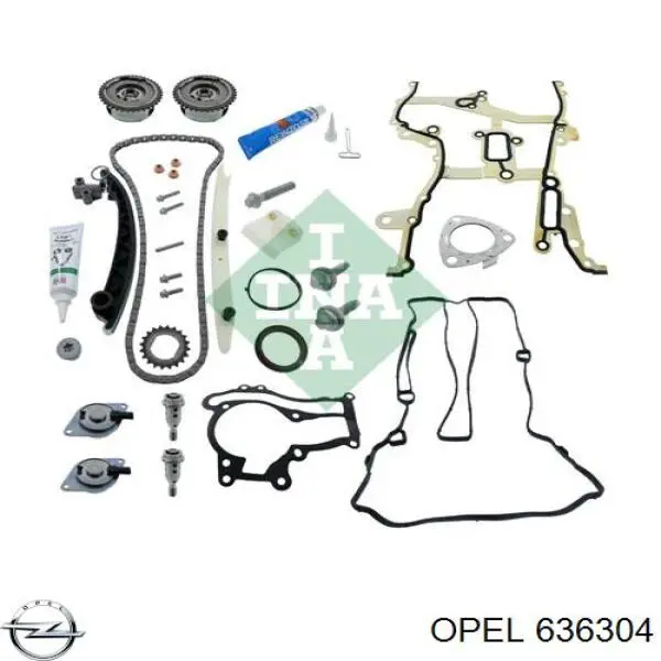 Шестерня фазорегулятора Opel 636304 цена, от 110.29 USD