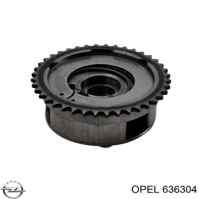 636304 Opel engrenagem de cadeia da roda dentada da árvore distribuidora de motor