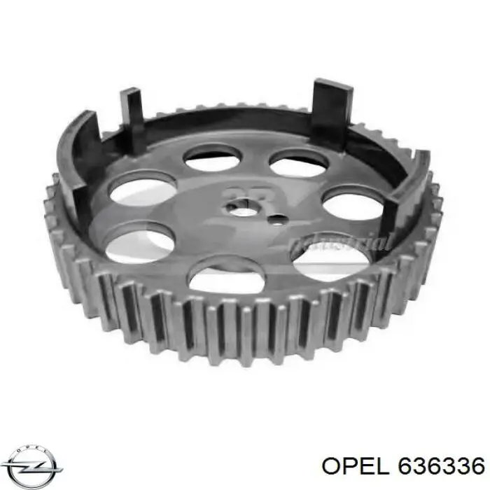 636336 Opel Звездочка-шестерня распредвала двигателя