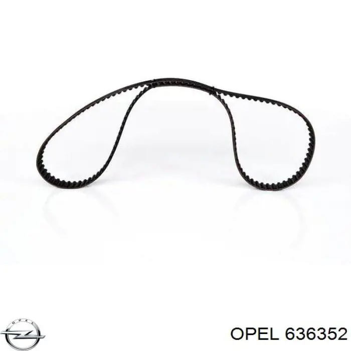 Купить 636352 Opel Ремень газораспределительного механизма