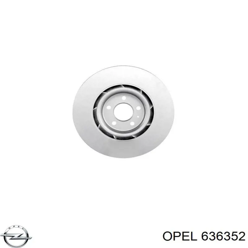 Ремень ГРМ 636352 Opel