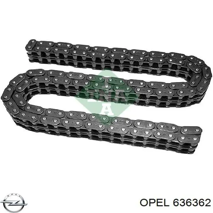 636362 Opel цепь грм