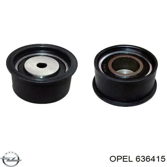 636415 Opel ролик ремня грм паразитный
