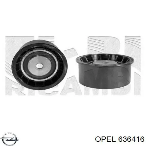 636416 Opel ролик ремня грм паразитный