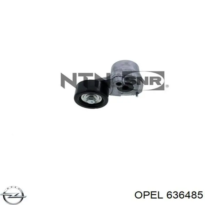 636485 Opel натяжитель приводного ремня