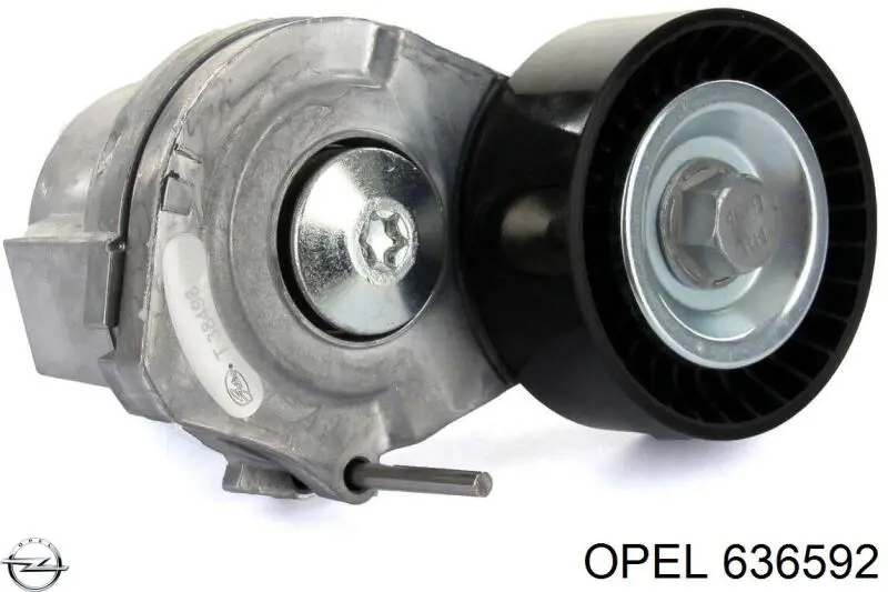 Купить 636592 Opel Натяжитель приводного ремня