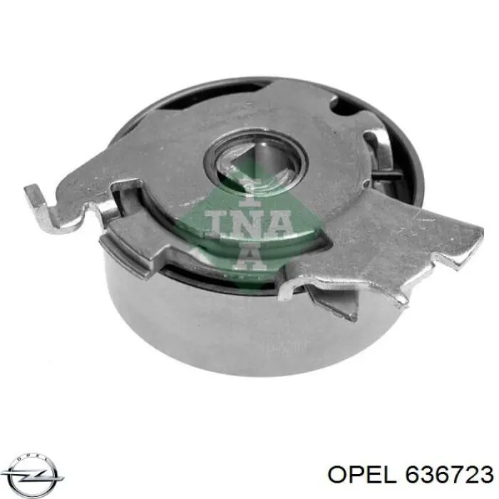 Купить 636723 Opel Ролик натяжителя газораспределительного ремня
