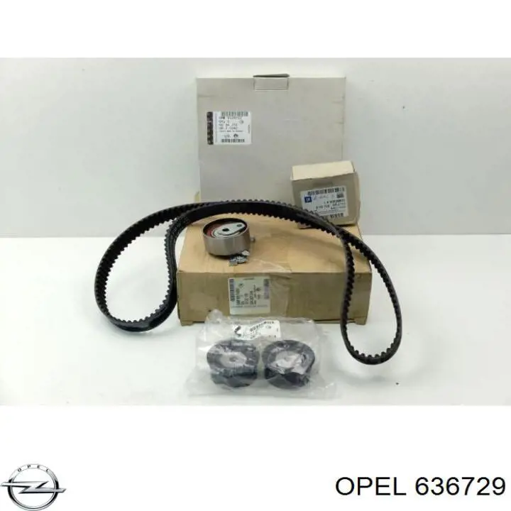 Ролик натяжителя Opel 636729