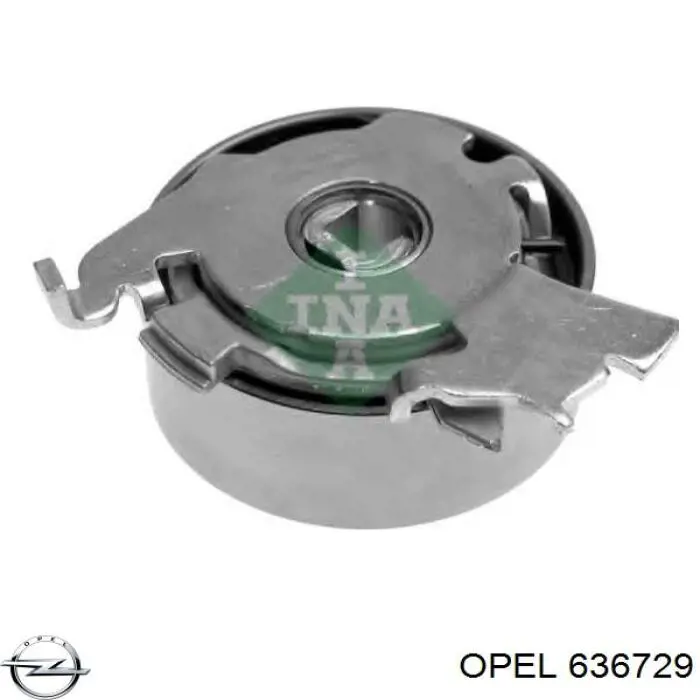 Ролик натяжителя ремня газораспределения Opel 636729 цена, от 19.13 USD