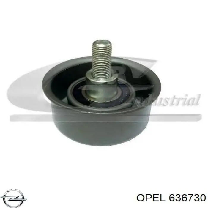 636730 Opel ролик ремня грм паразитный