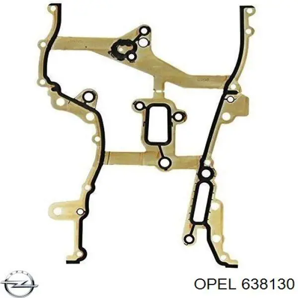 638130 Opel vedante de tampa dianteira de motor