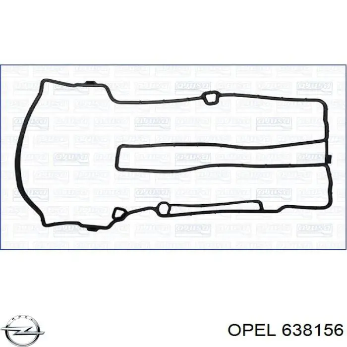 638156 Opel прокладка клапанной крышки