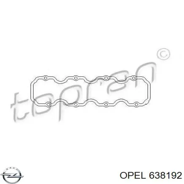 Прокладка крышки двигателя Opel 638192 цена, от 2.25 USD