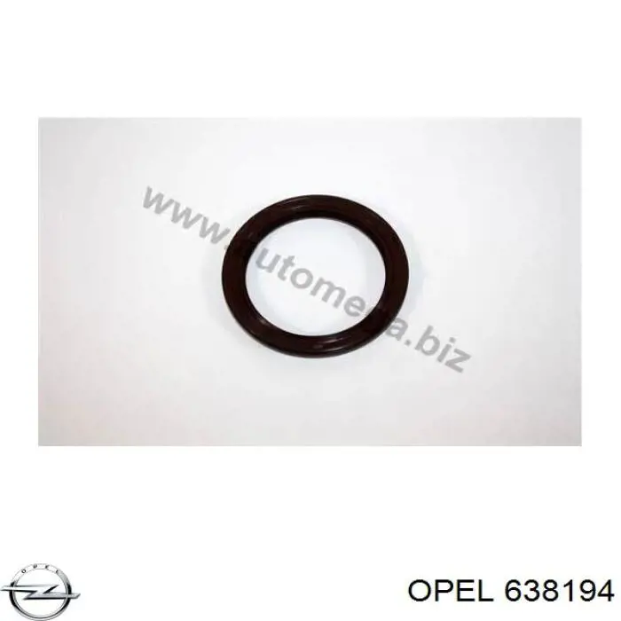 638194 Opel сальник распредвала двигателя задний