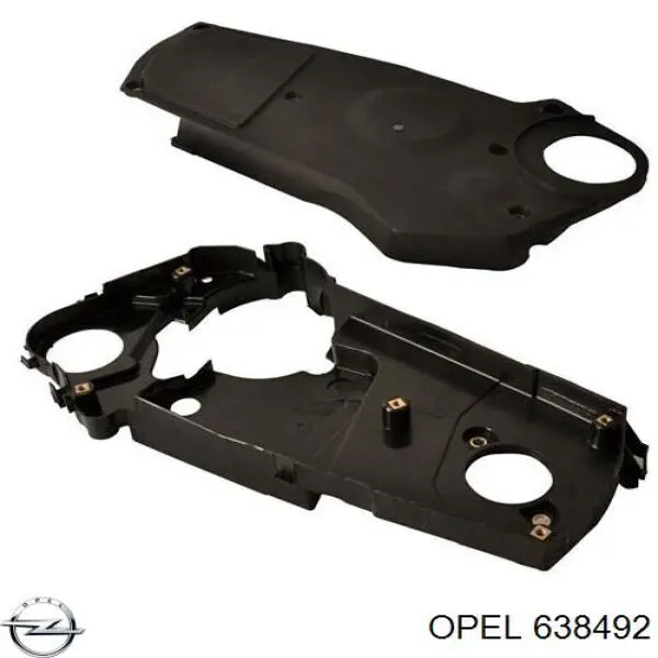 638492 Opel защита ремня грм внутренняя