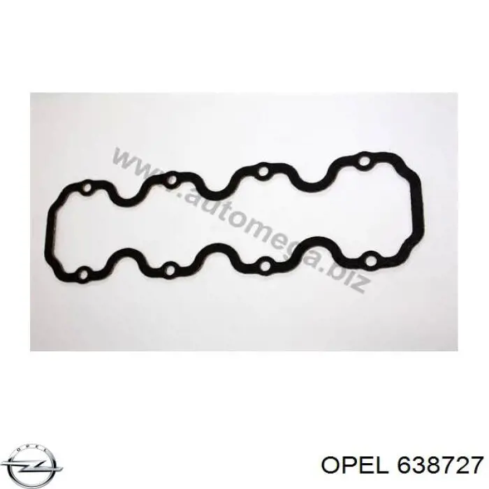 638727 Opel прокладка клапанной крышки