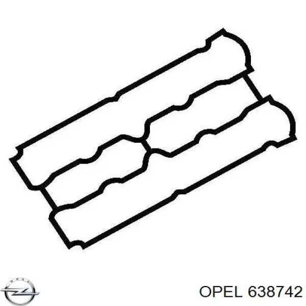 Купить 638742 Opel Прокладка клапанной крышки двигателя