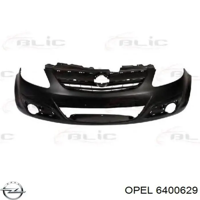 Купить 6400629 Opel Буфер (бампер) передний