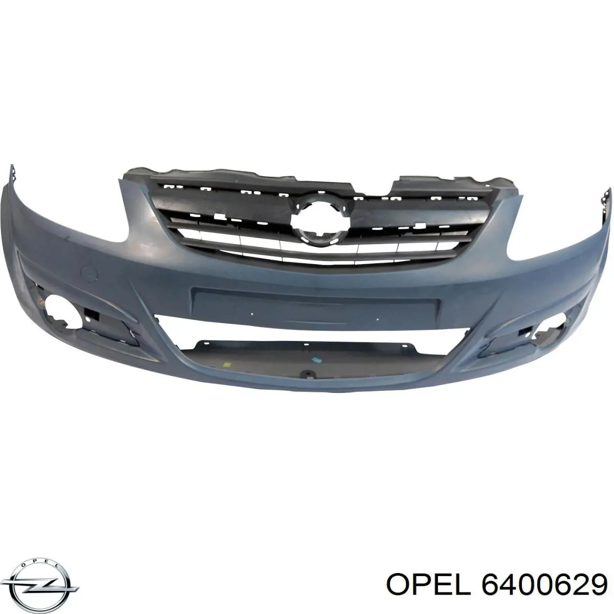6400629 Opel передний бампер