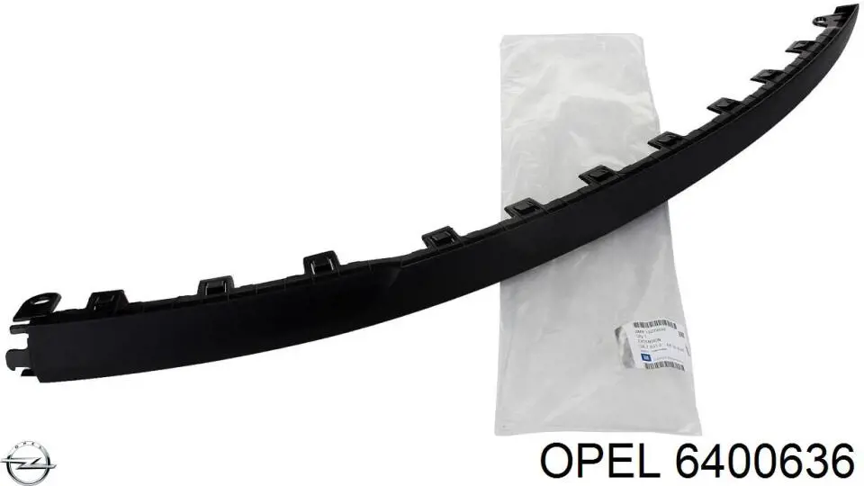 Купить 1400475 Opel Спойлер переднего бампера левый