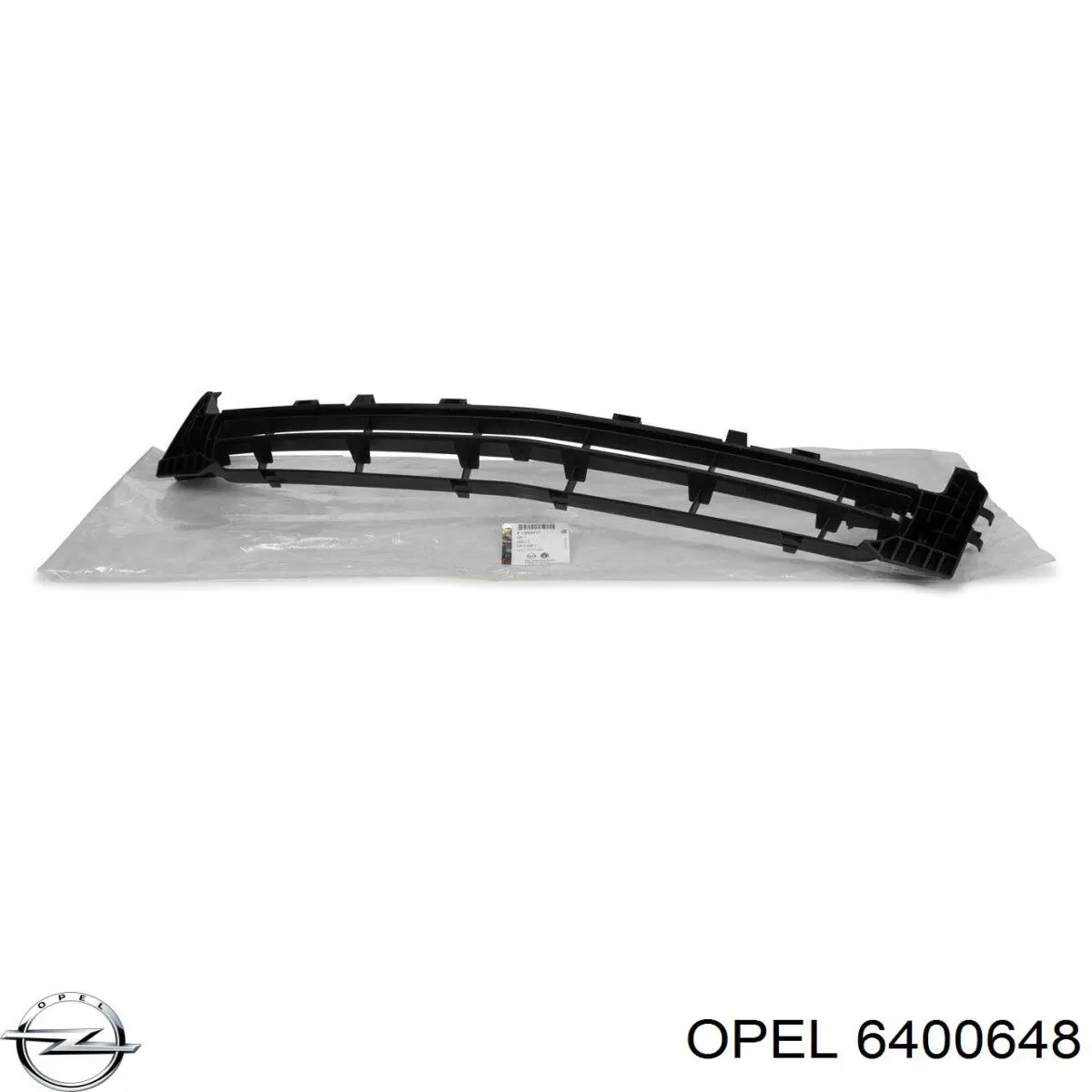 6400648 Opel решетка бампера переднего центральная