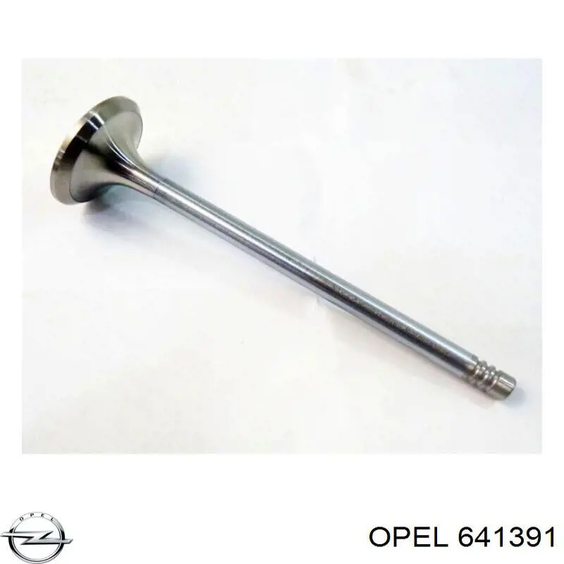 641391 Opel клапан выпускной