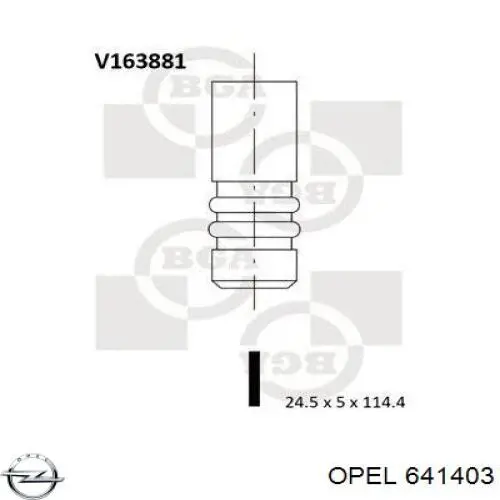  641403 Opel