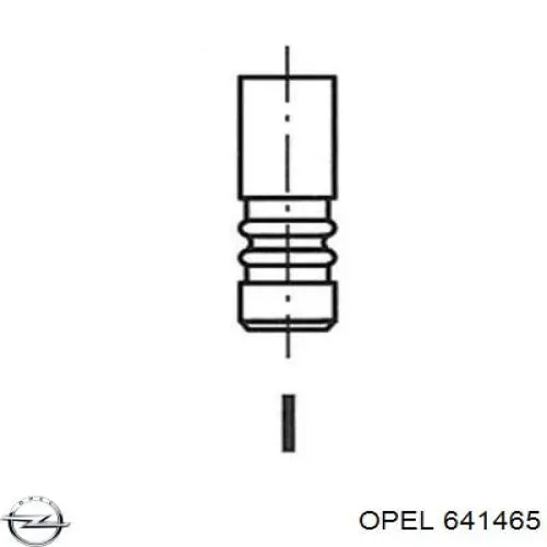 641465 Opel клапан выпускной