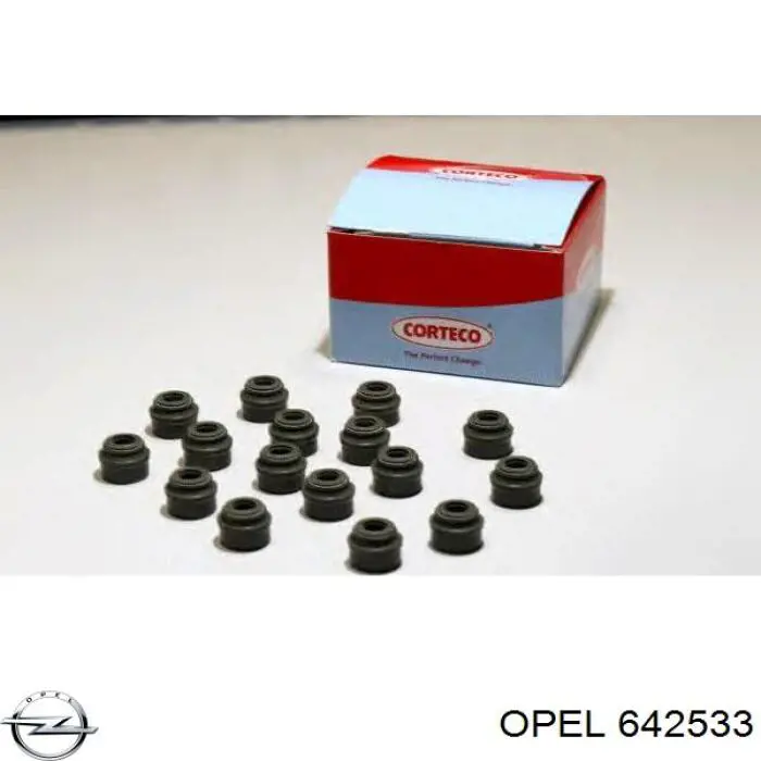 Маслосъемный сальник клапана впуск/выпуск Opel 642533 цена, от 2.04 USD