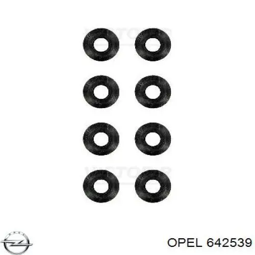 642539 Opel vedação de válvula (coletor de óleo, admissão/escape, kit para um motor)