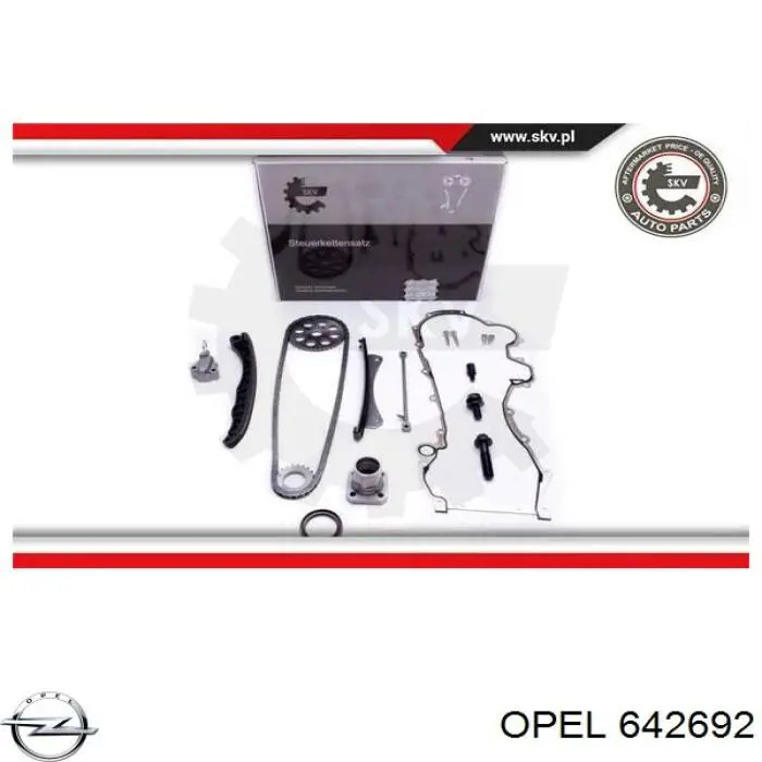 Купить 642692 Opel Башмак натяжителя цепи ГРМ
